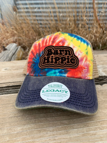 Barn Hippie Leather Patch Hat